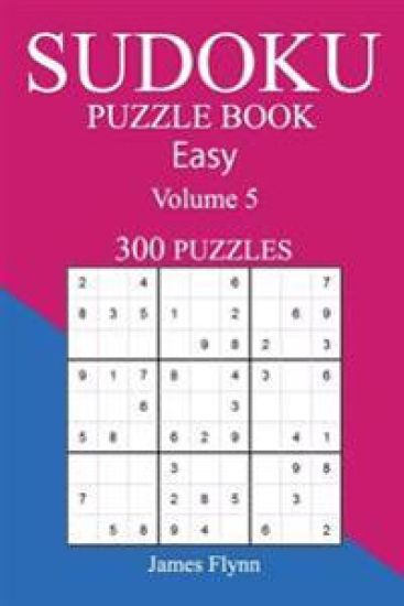 Easy 300 Sudoku Puzzle Book: Volume 5