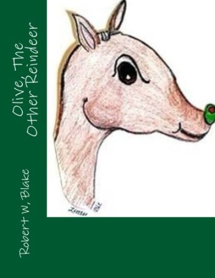 Olive The Other Reindeer – Teri Theberge Aka/Little Bit, kirjan kansikuva