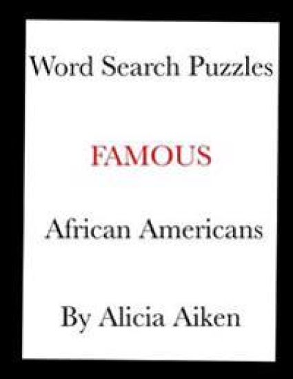 Word Search Puzzles: Famous African Americans