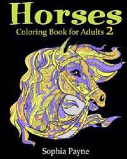 Horses Coloring Book for Adults 2