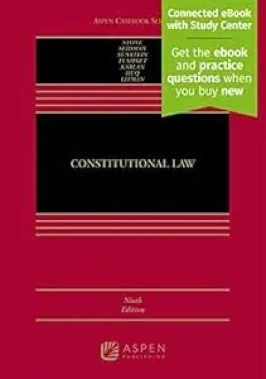 Constitutional Law: [Connected eBook with Study Center]