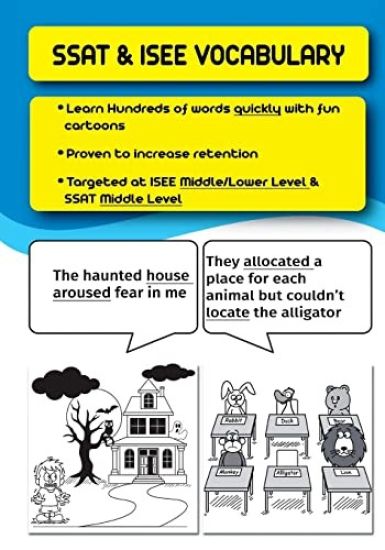 SSAT & ISEE Vocabulary – J. Stone, kirjan kansikuva