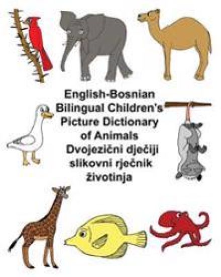 English-Bosnian Bilingual Children's Picture Dictionary of Animals