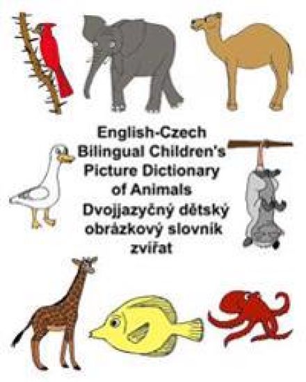 English-Czech Bilingual Children's Picture Dictionary of Animals