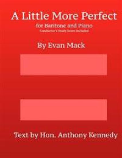 A Little More Perfect: Piano-Vocal and Conductor's Score