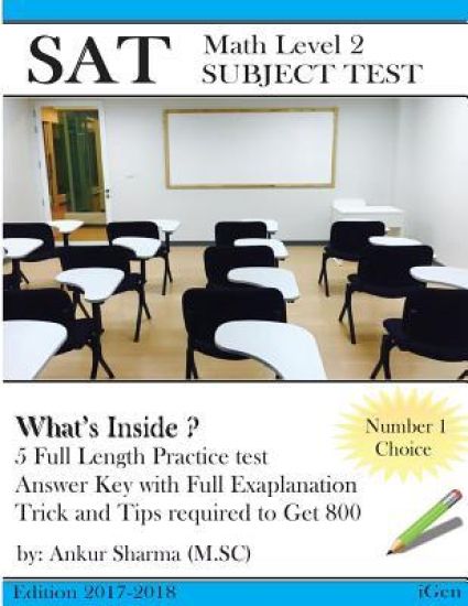 SAT Math Level 2: SAT Mathematics Level 2 Subject Test (5 Complete Test )
