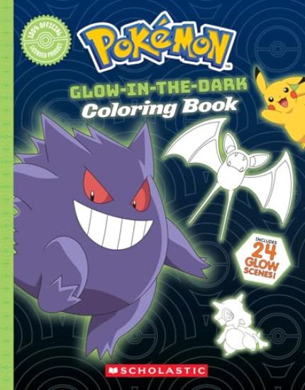 Pokémon Glow-In-The-Dark Coloring Book