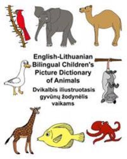 English-Lithuanian Bilingual Children's Picture Dictionary of Animals