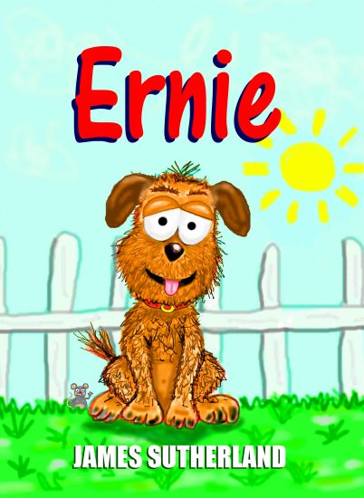 Ernie – James Sutherland, kirjan kansikuva