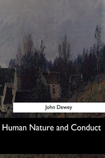 Human Nature and Conduct – John Dewey, kirjan kansikuva