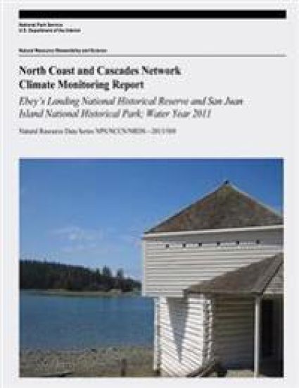 North Coast and Cascades Network Climate Monitoring Report: Ebey's Landing National Historical Reserve and San Juan Island National Historical Park; W