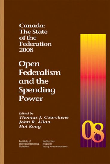 Canada: the State of the Federation, 2008