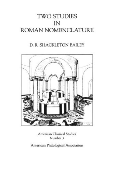 Two Studies in Roman Nomenclature