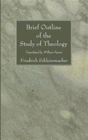 Brief Outline of the Study of Theology