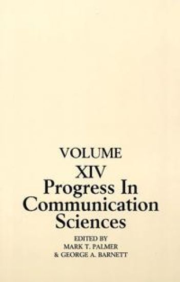 Progress in Communication Sciences