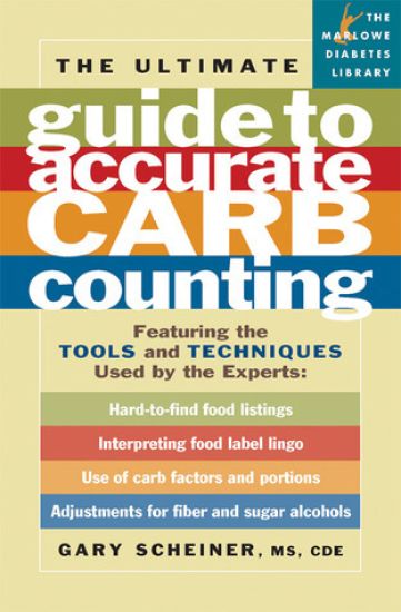 The Ultimate Guide to Accurate Carb Counting – Gary Scheiner, kirjan kansikuva
