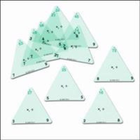 Everyday Mathematics, Grades 1-6, Overhead Fact Triangles