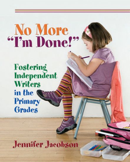 No More "I'm Done!"