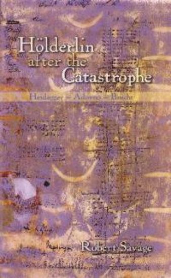 Hölderlin after the Catastrophe