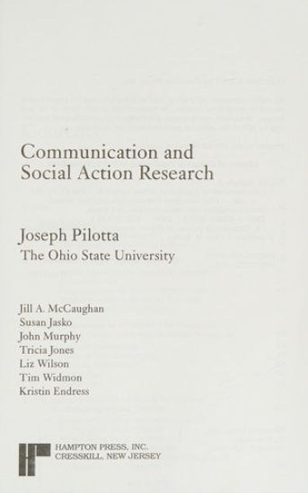 Communication and Social Action Research