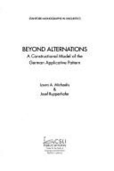 Beyond Alternations