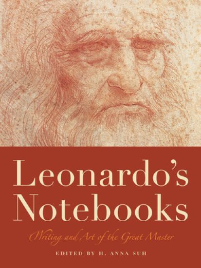 Leonardo's Notebooks: Writing and Art of the Great Master – Leonardo Da Vinci, kirjan kansikuva