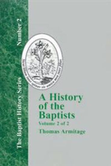 A History of the Baptists - Vol. 2