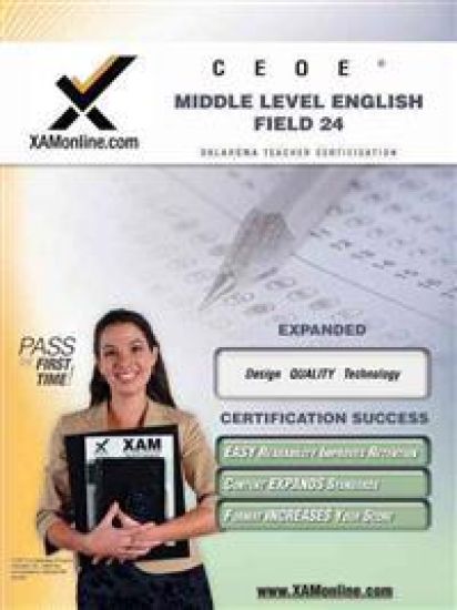 Ceoe Osat Middle Level English Field 24 Teacher Certification Test Prep Study Guide
