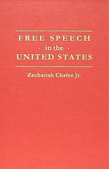 Free Speech in the United States (1967)