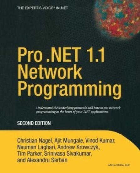 Pro .NET 1.1 Network Programming – Alexandru Serban, kirjan kansikuva