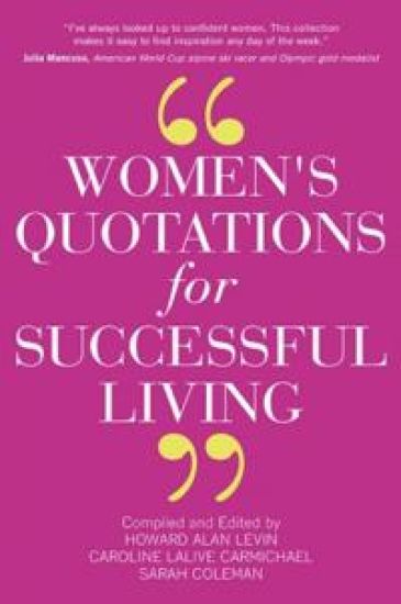 Women's Quotations for Successful Living
