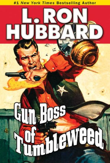 Gun Boss of Tumbleweed – L. Ron Hubbard, kirjan kansikuva