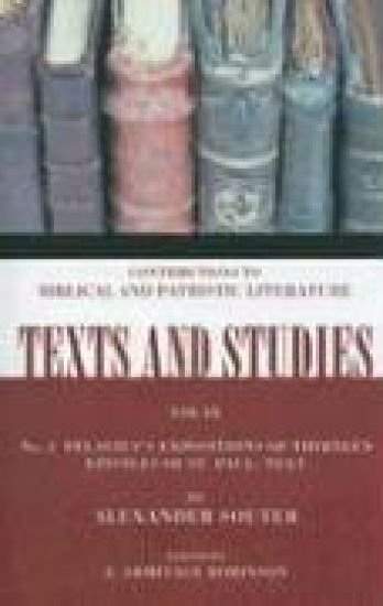 Pelagius's Expositions of Thirteen Epistles of St. Paul. II