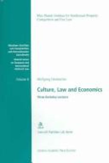 Culture, Law And Economics