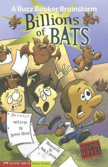 Graphic Sparks Billions of Bats a Buzz Beaker Brainstorm