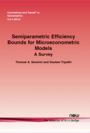 Semiparametric Efficiency Bounds for Microeconometric Models