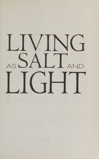 Living as Salt and Light