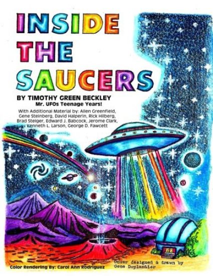 Inside The Saucers: Mr. UFOs Teenage Years – Allen Greenfield, kirjan kansikuva