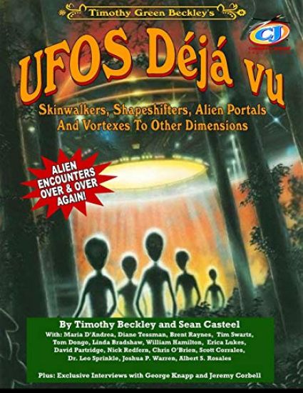 UFOS Deja Vu – Sean Casteel, kirjan kansikuva