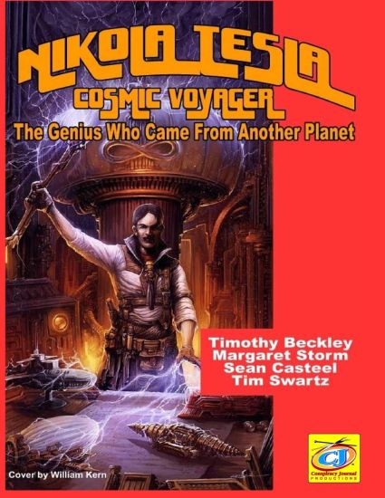 Nikola Tesla: Cosmic Voyager: The Genius Who Came From Another Planet – Margaret Storm, kirjan kansikuva