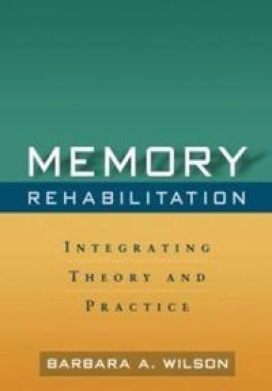 Memory Rehabilitation – Barbara A. Wilson, kirjan kansikuva