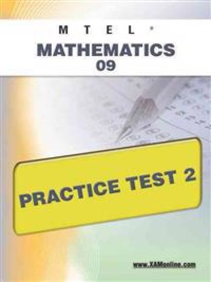MTEL Mathematics 09 Practice Test 2