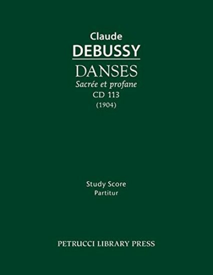 Danses sacrée et profane, CD 113