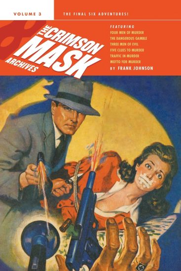 The Crimson Mask Archives, Volume 3 – Frank Johnson, kirjan kansikuva
