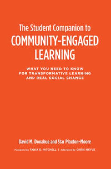 The Student Companion to Community-Engaged Learning – David M. Donahue, kirjan kansikuva