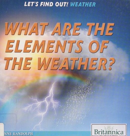 What Are the Elements of the Weather?