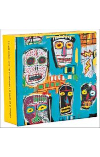 Jean-Michel Basquiat Mini FlipTop Notecard Box