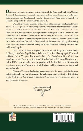 The Tenderfoot in New Mexico