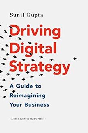 Driving Digital Strategy – Sunil Gupta, kirjan kansikuva