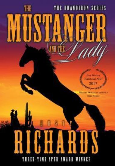The Mustanger and The Lady – Dusty Richards, kirjan kansikuva